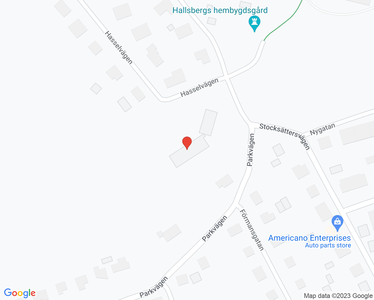 Karta till Familjerådgivningen Hallsberg