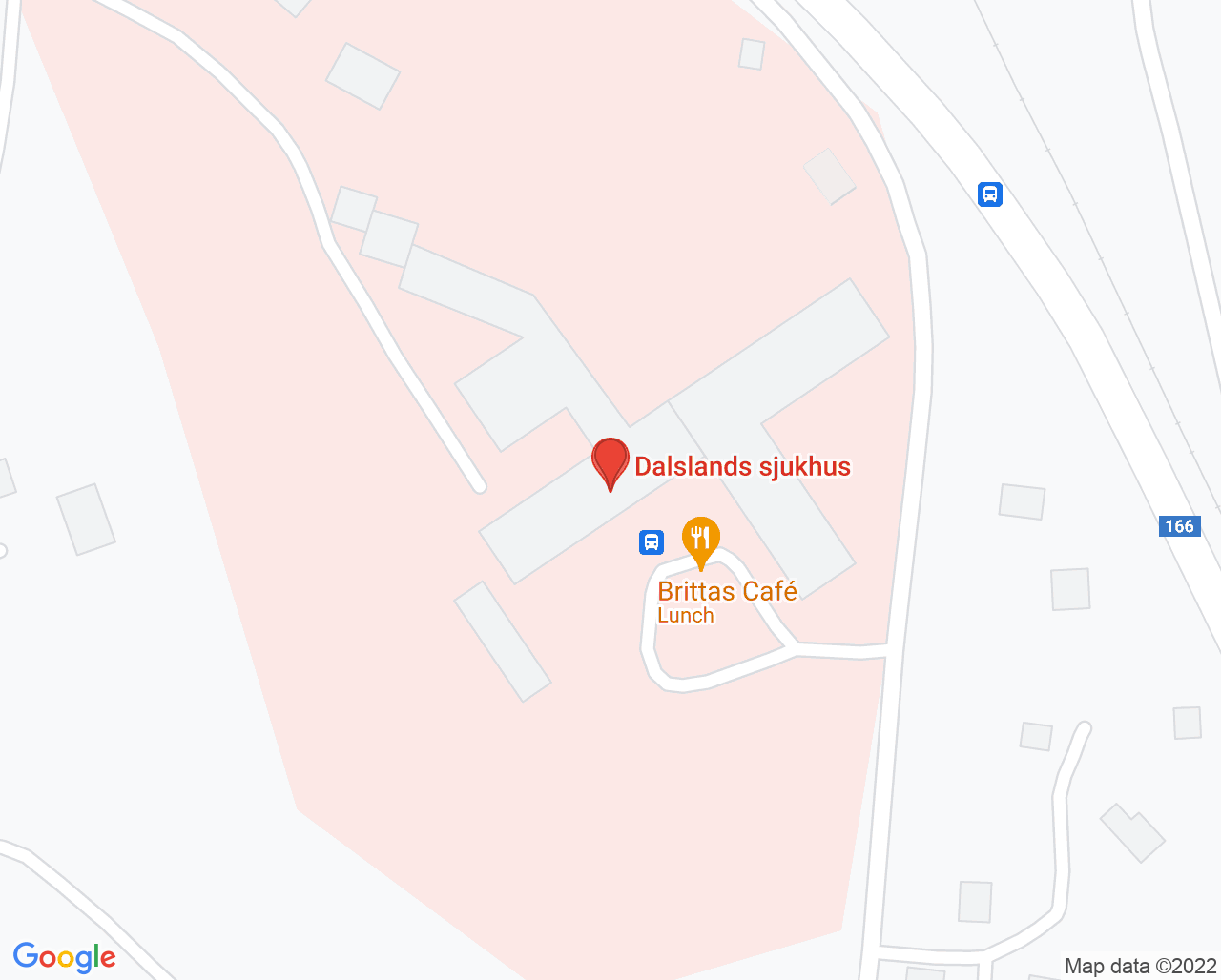 Karta till Närhälsan Bäckefors jourcentral, Bäckefors