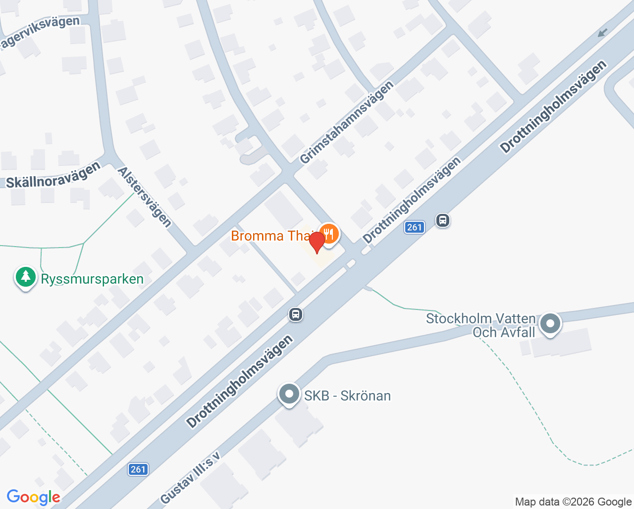Karta till Smile Stockholm Brommatandläkarna