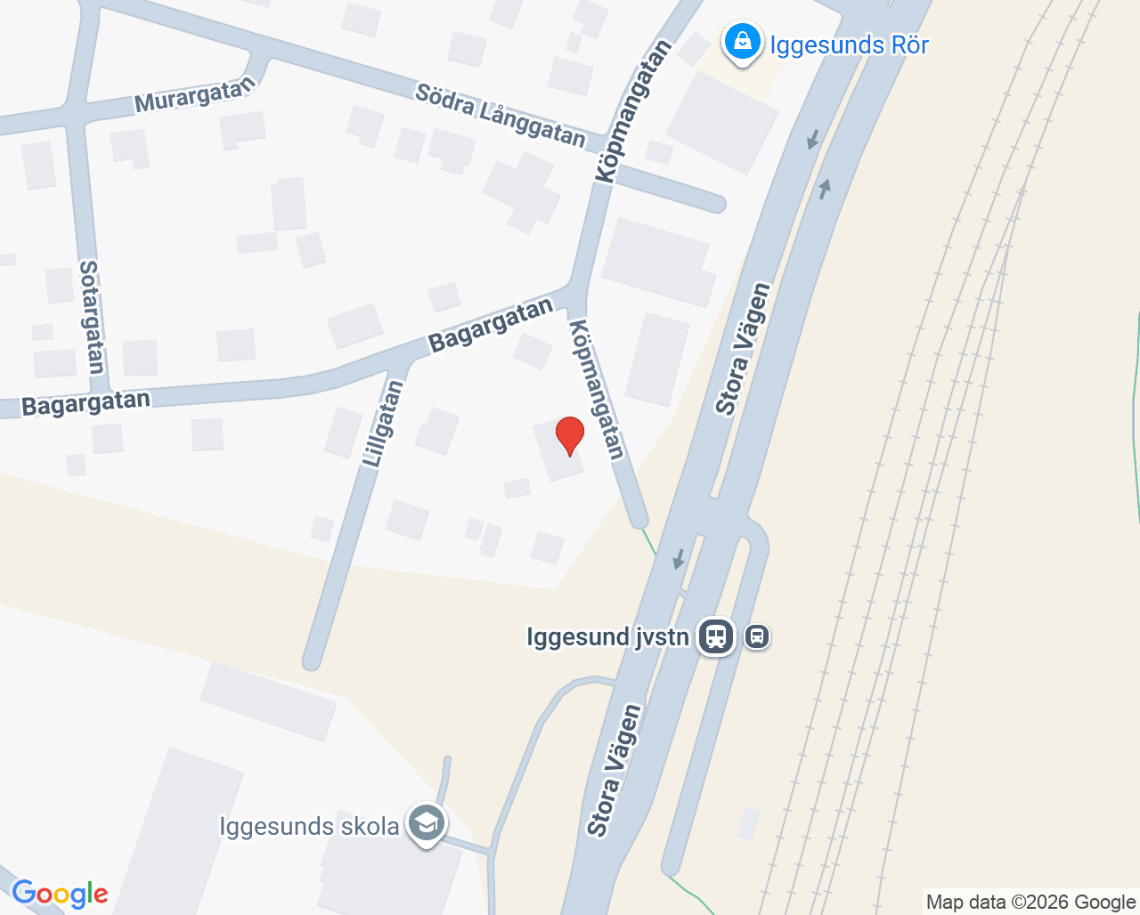 Karta till Synsam Iggesund