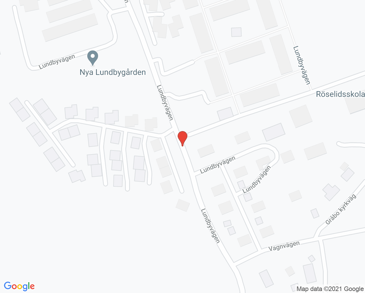 Karta till Närhälsan Gråbo barnavårdscentral, Gråbo