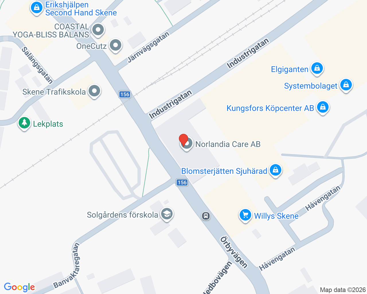 Karta till Kungsfors Tandvård