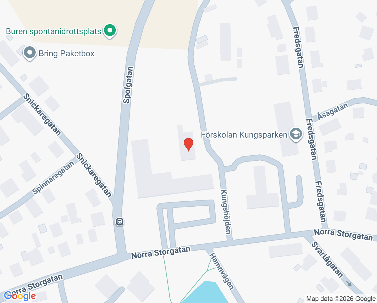 Karta till Röntgen Tranås
