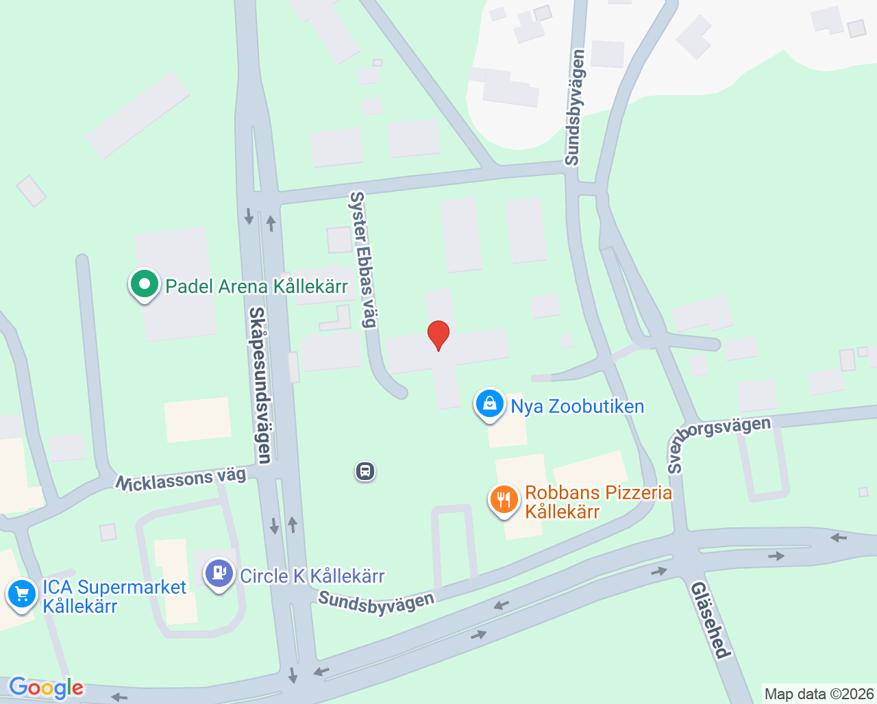 Karta till Närhälsan Tjörn vårdcentral, Kållekärr