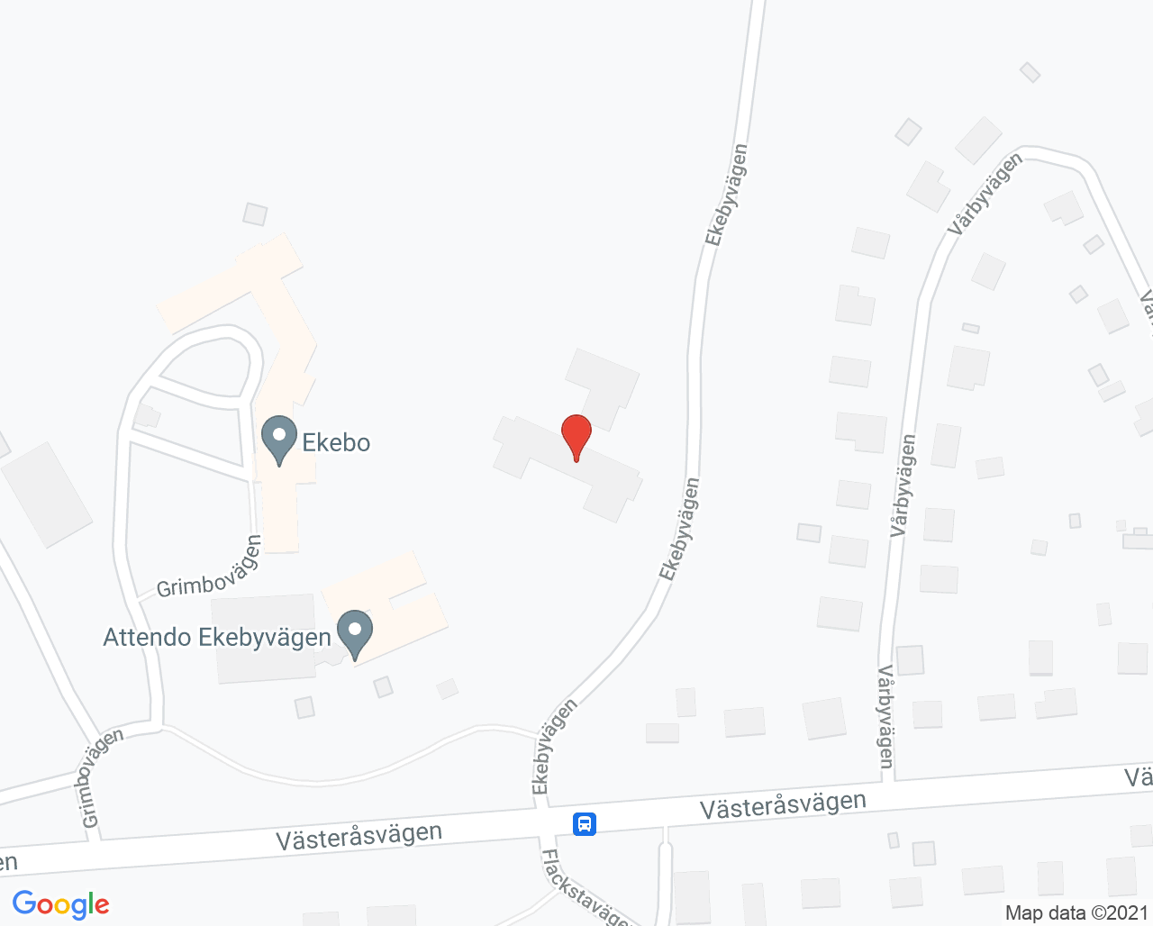 Karta till Distriktssköterskemottagningen Kvicksund, Eskilstuna