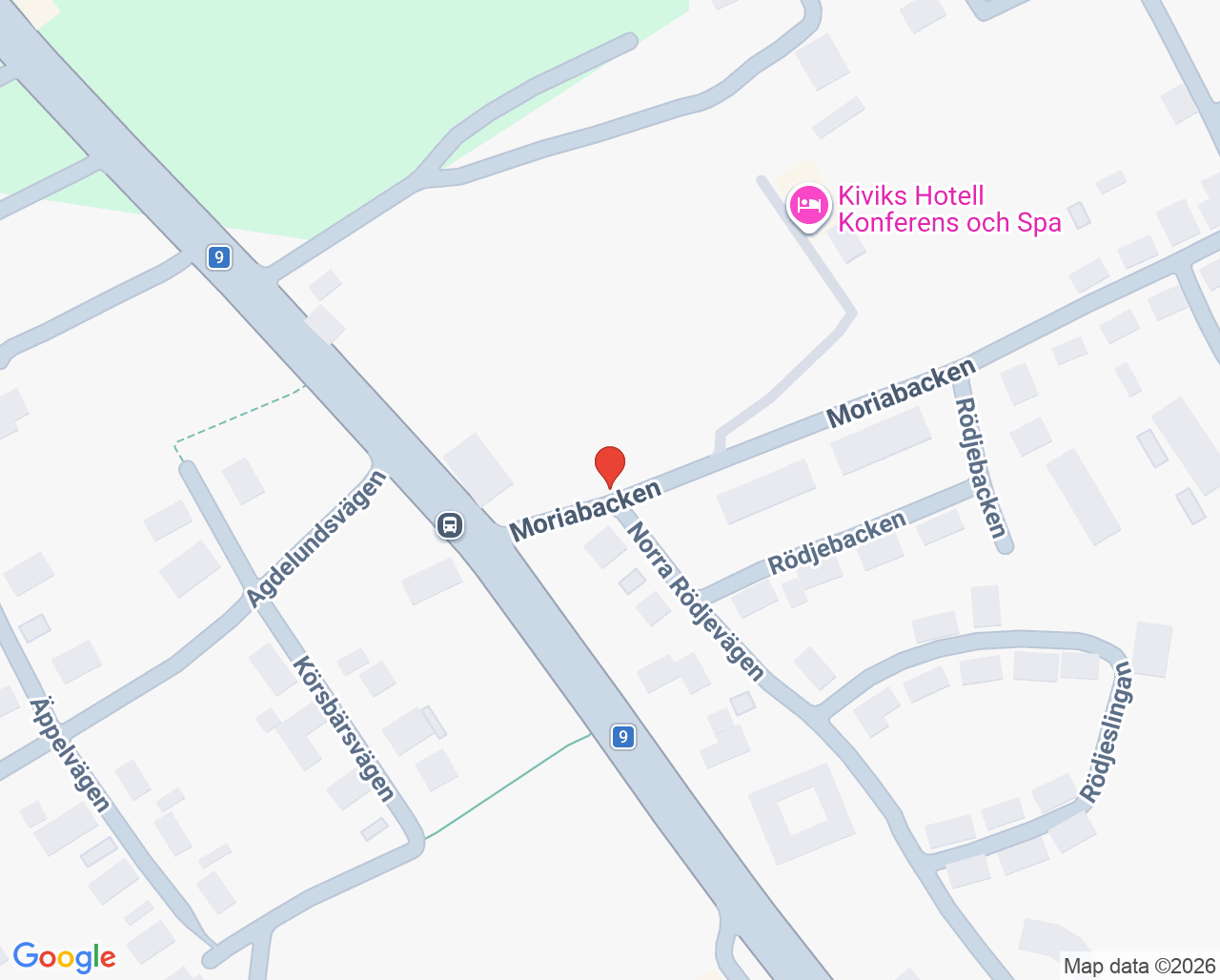 Karta till Barnavårdscentralen Brösarp filial Kivik