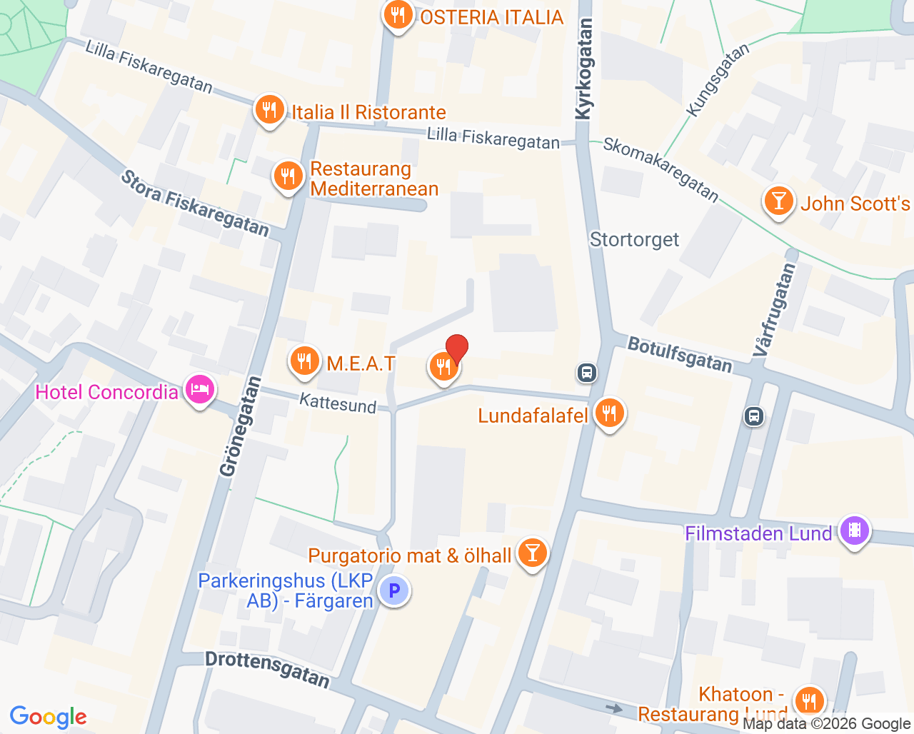 Karta till GeBlod Lund