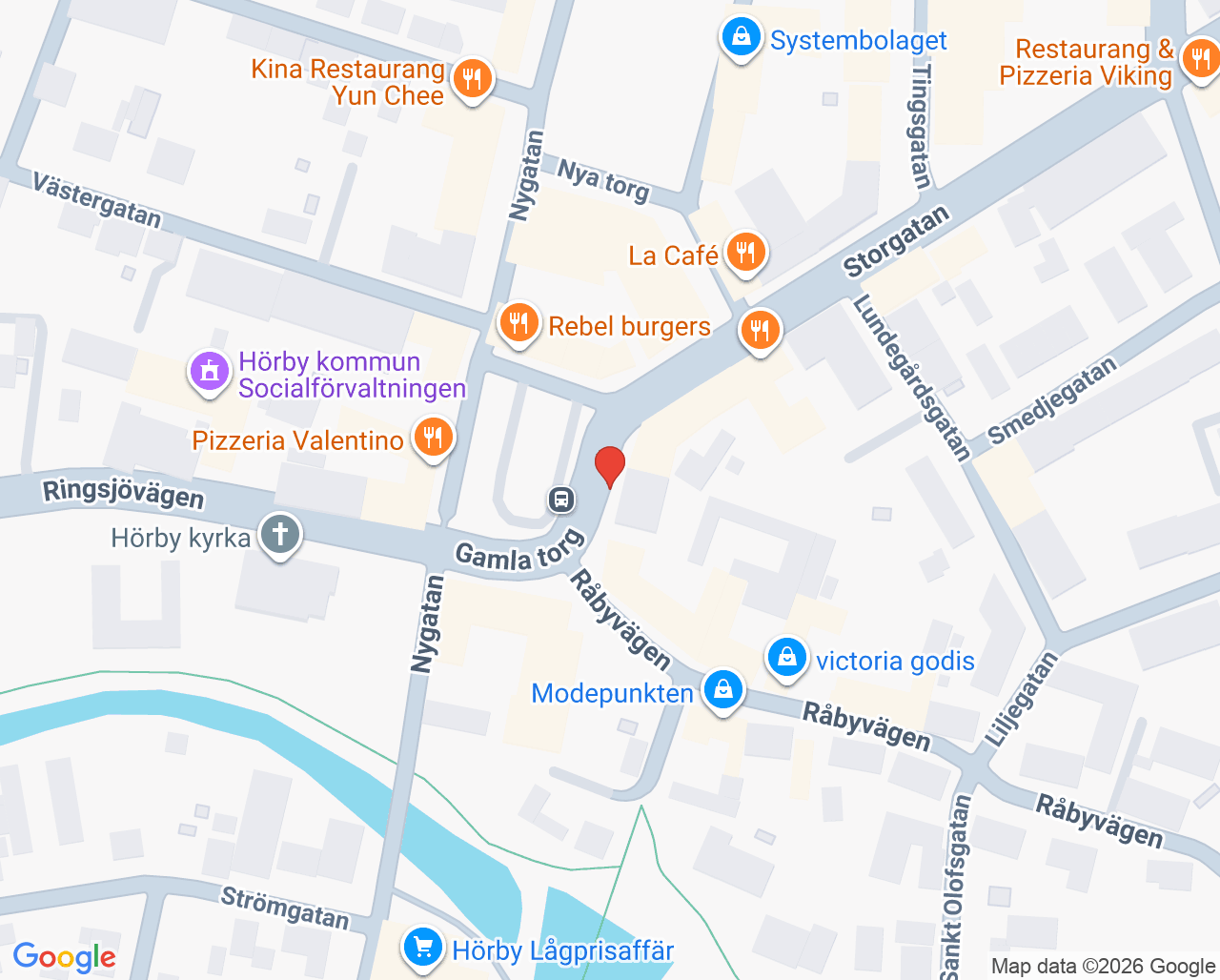 Karta till Vital Hörby
