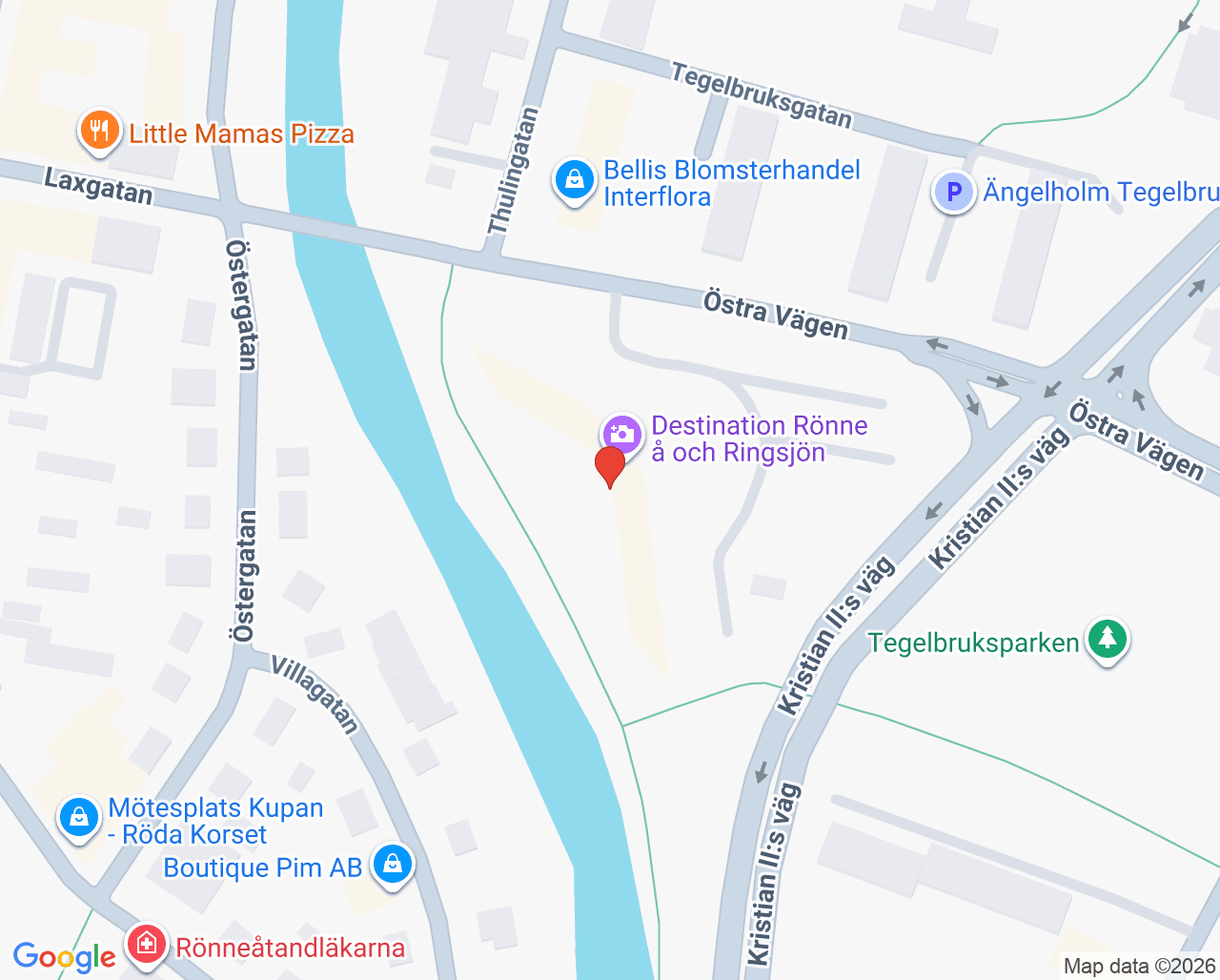 Karta till Sophie Strandell, Ängelholm