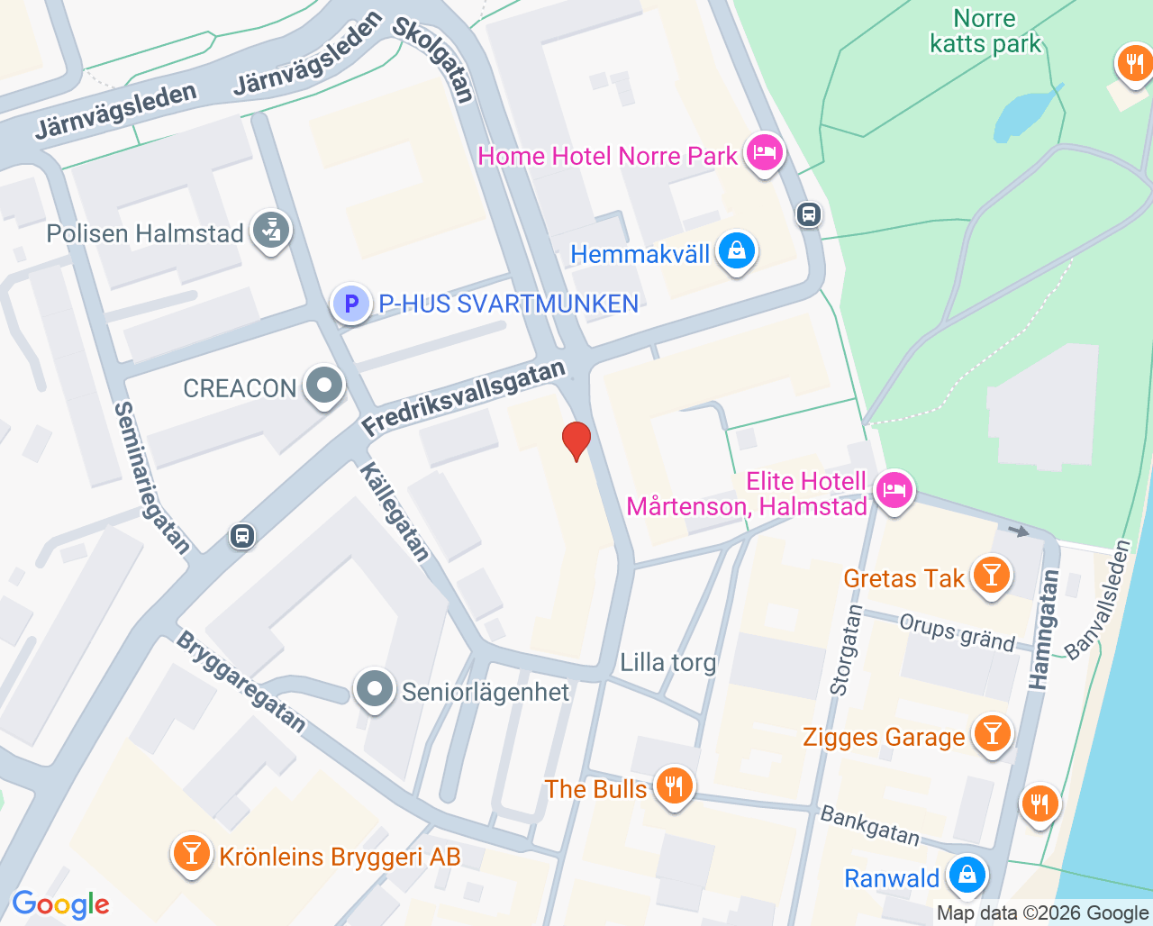 Karta till Rehabiliteringskoordinator Alm Psykiatri, Halmstad