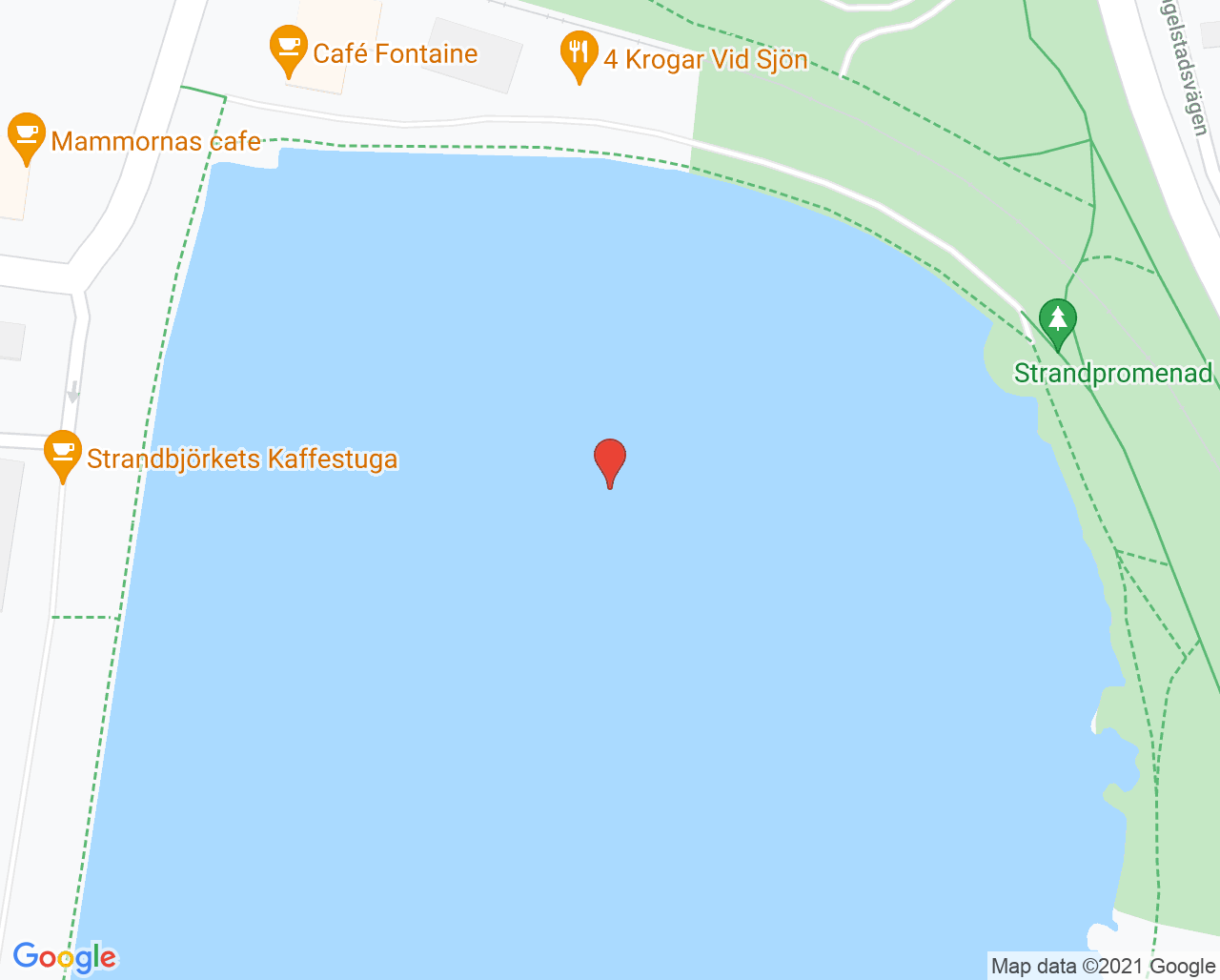 Karta till Ergonomiavdelningen, Växjö