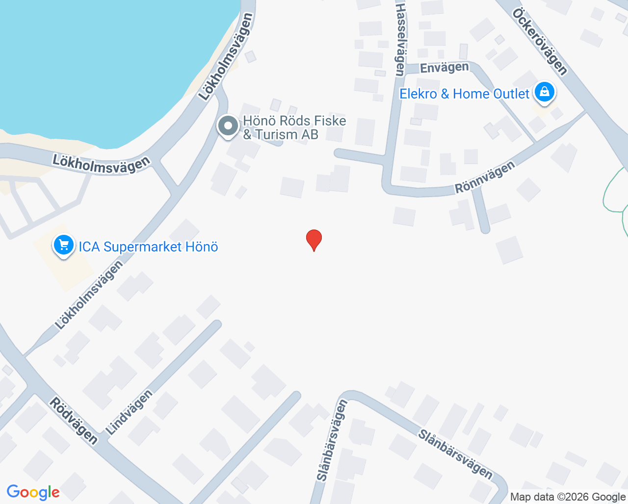 Karta till Barnmorskegruppen Mödrahälsovård Hönö, Hönö