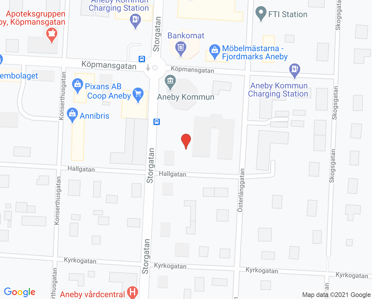 Karta till Barnhälsovården Aneby