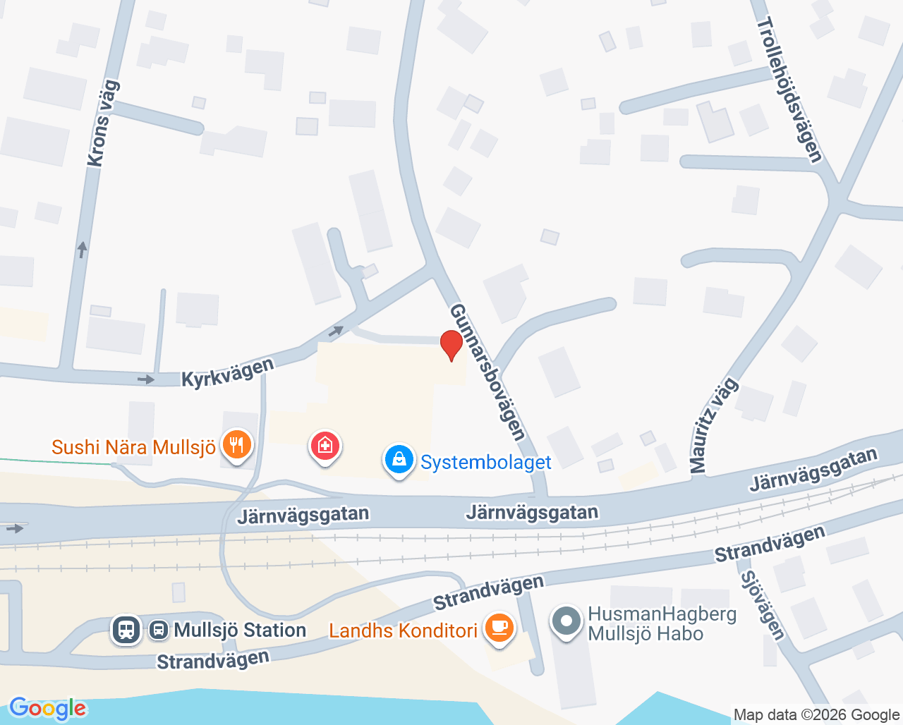 Karta till Barnhälsovården Mullsjö