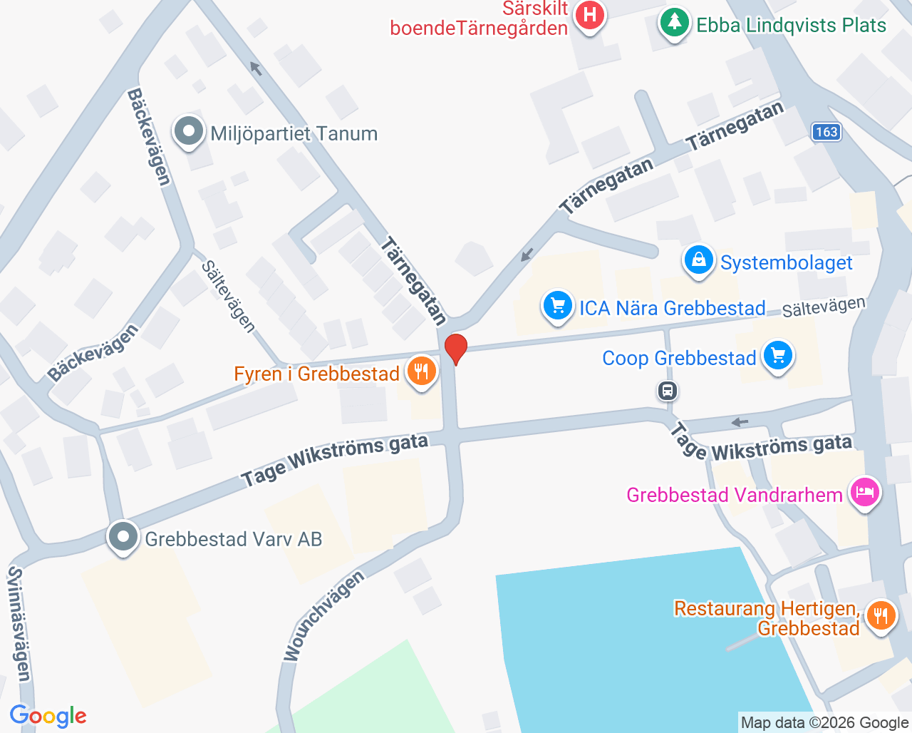 Karta till Grebbestad Munhälsa