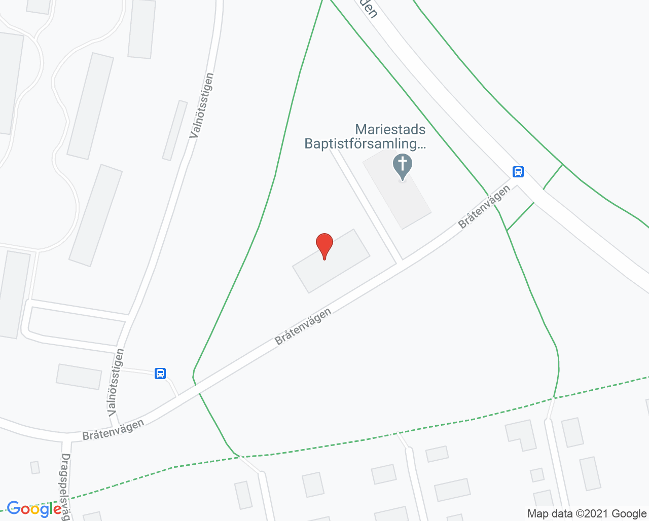Karta till Folktandvården Mariestad, Mariestad