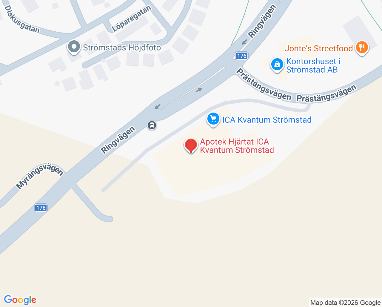 Karta till MACC-bilen Strömstad
