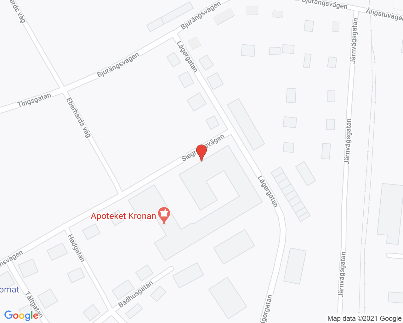 Karta till Laboratoriet Vårdcentralen Malmköping, Flen
