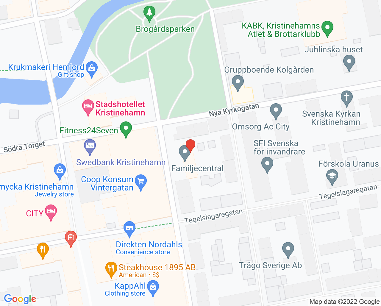Karta till Första linjen unga östra, -Kristinehamn-Storfors-Filipstad