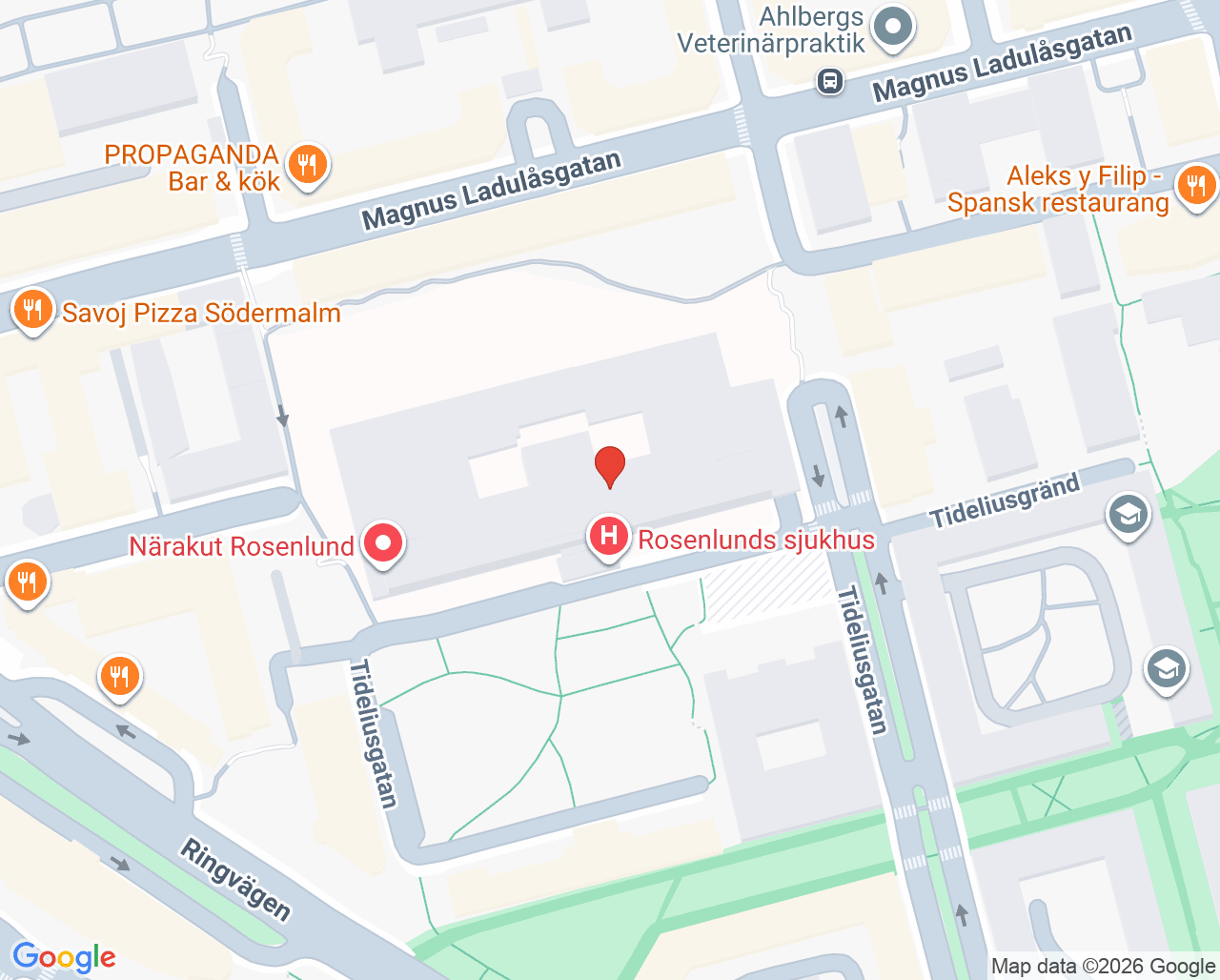 Karta till Anhörigutbildningen