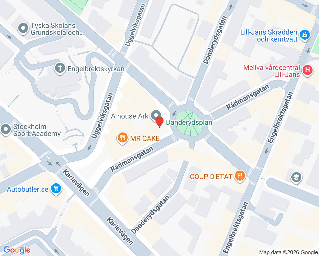 Karta till Lägereld