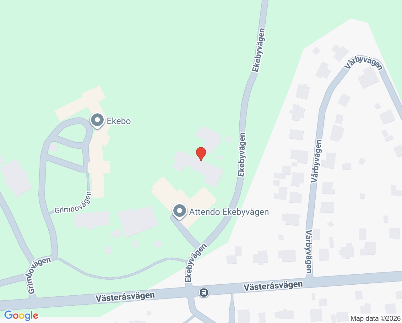 Karta till Distriktsläkarmottagningen Vårdcentralen Achima Care Eskilstuna, Eskilstuna
