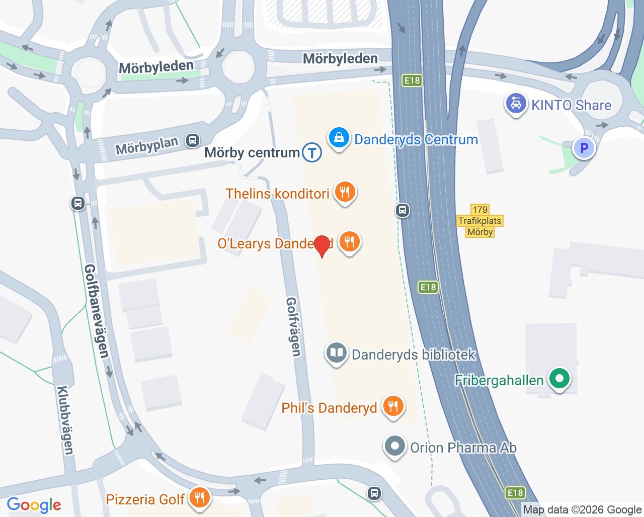 Karta till Hudläkargruppen Mörby