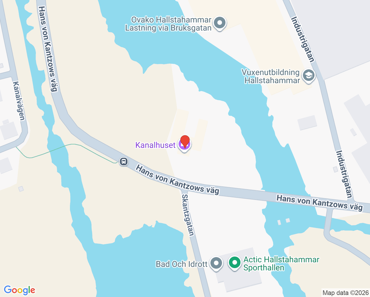 Karta till MälarRehab