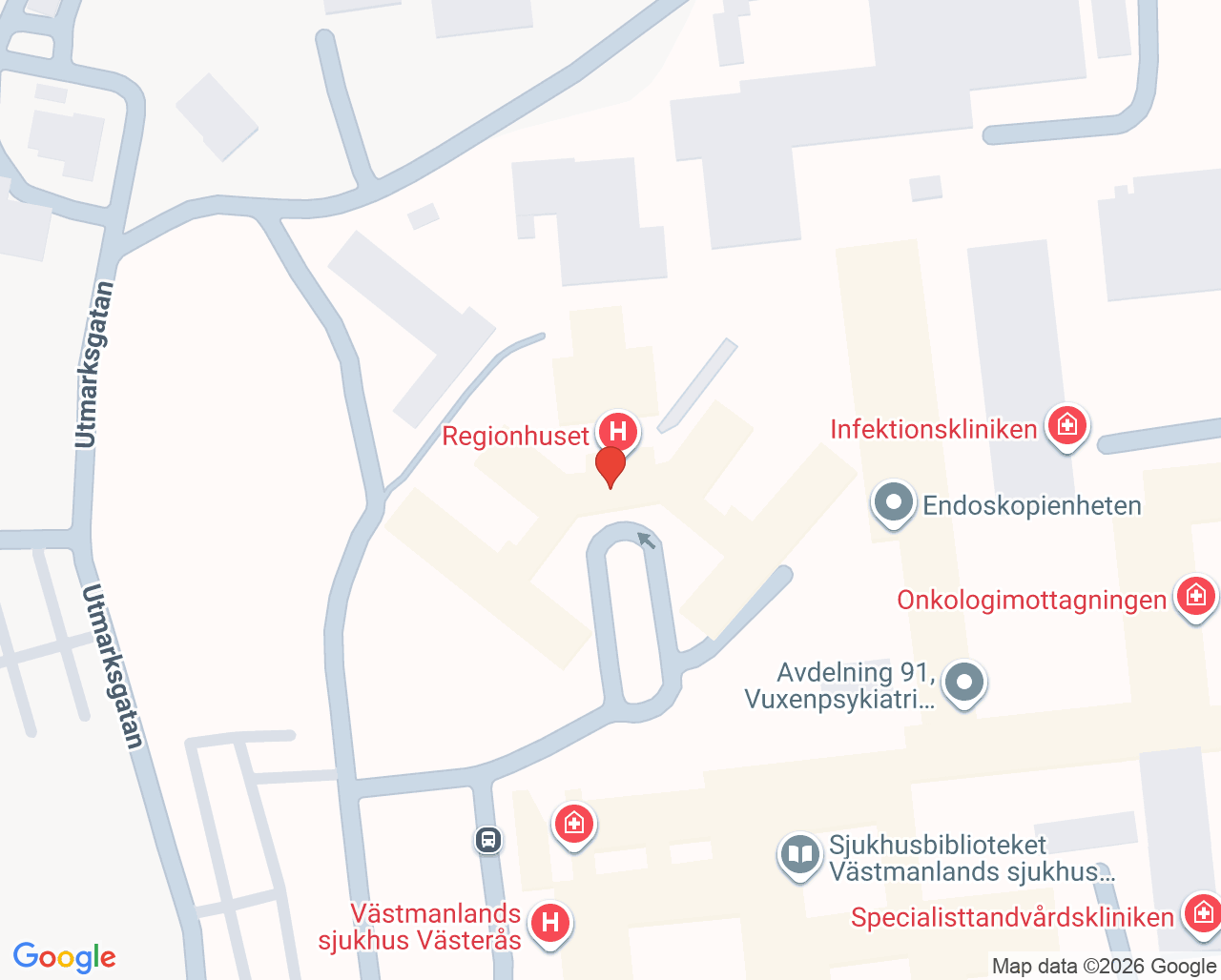 Karta till Tandvårdsenheten