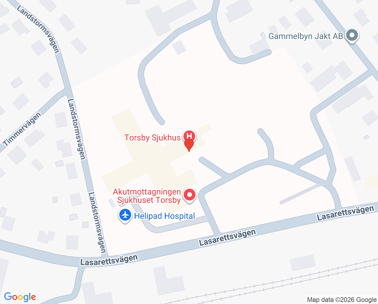 Karta till GeBlod Torsby