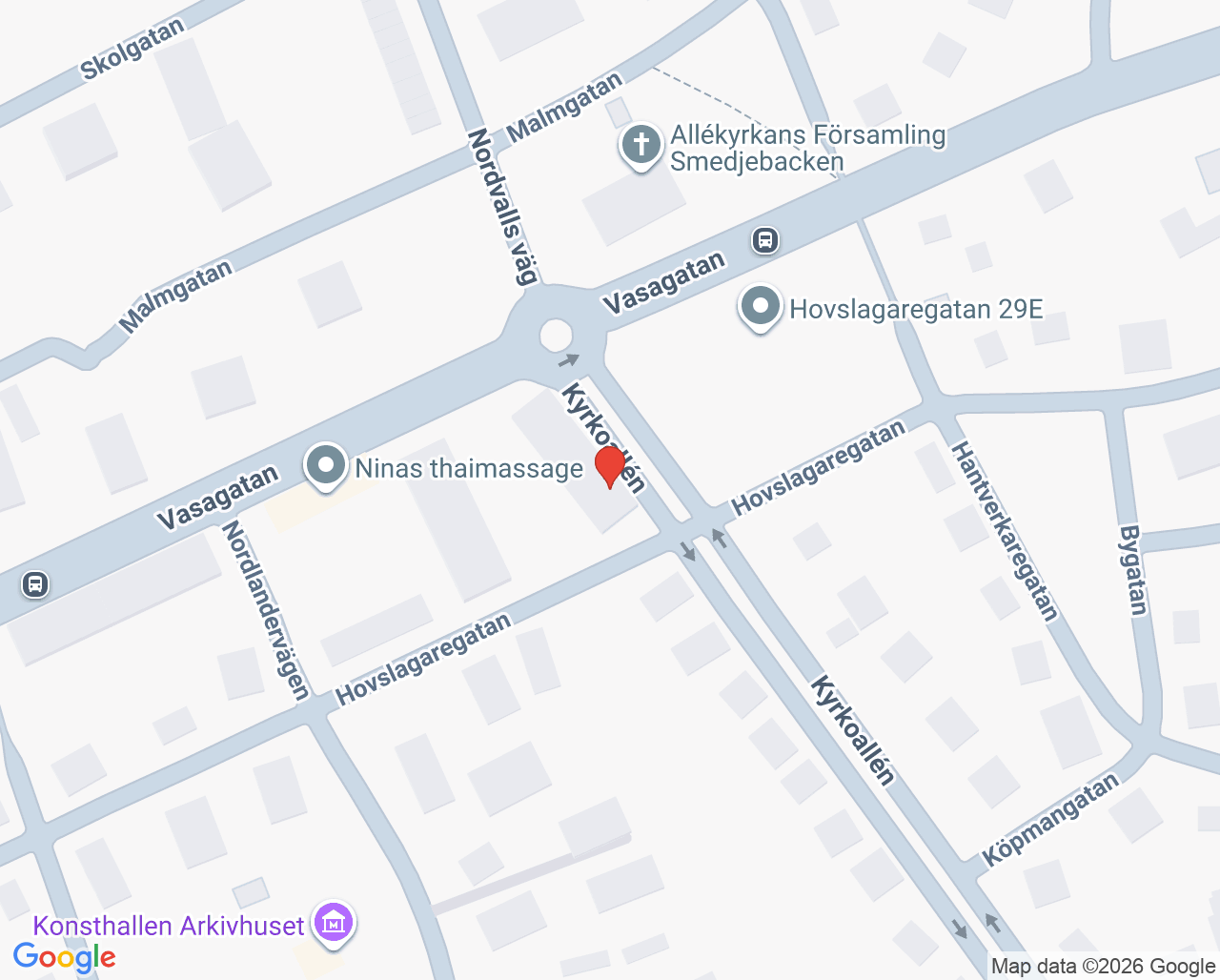 Karta till Barkensjö Tandvård