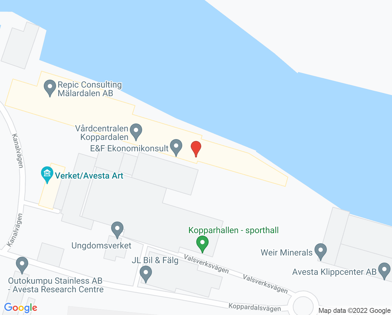 Karta till Gynekologisk cellprovtagning Koppardalen