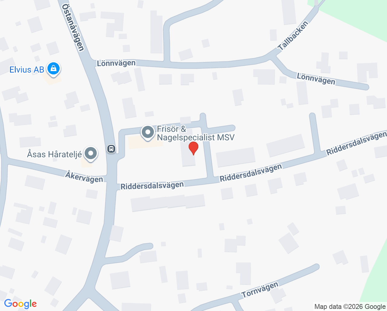 Karta till Barnavårdscentral Älvkarleby, Älvkarleby