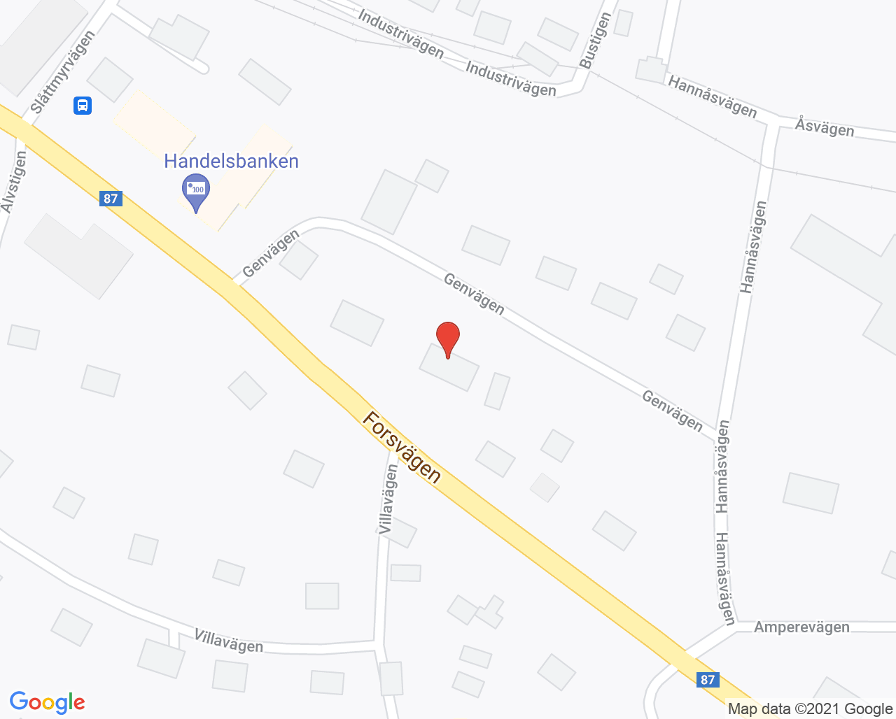 Karta till Bispgårdens distriktssköterskemottagning
