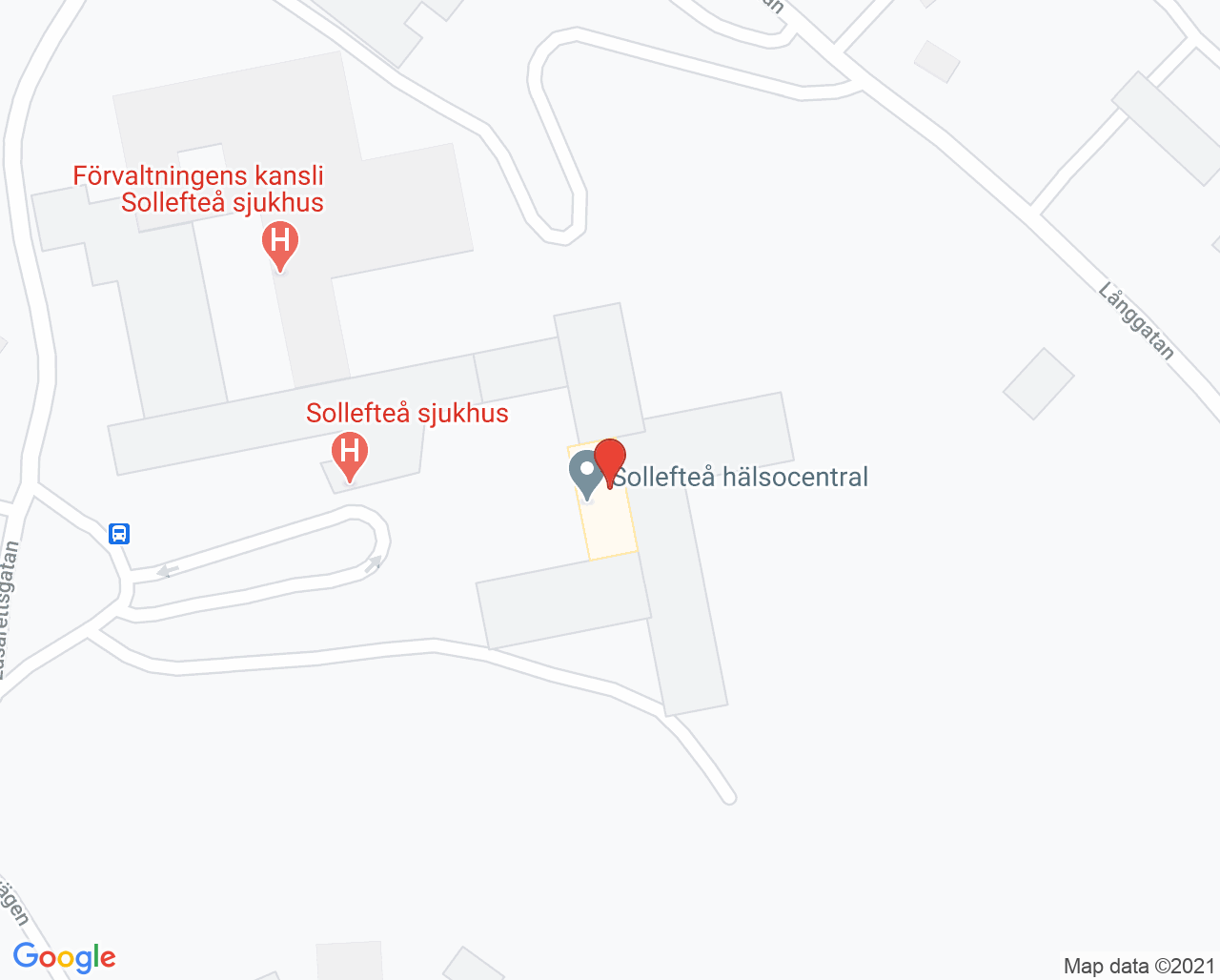 Karta till Lekterapi Sollefteå