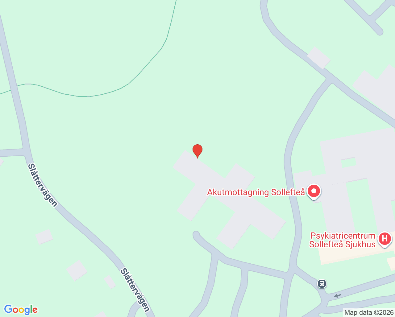 Karta till Vaccination Sollefteå
