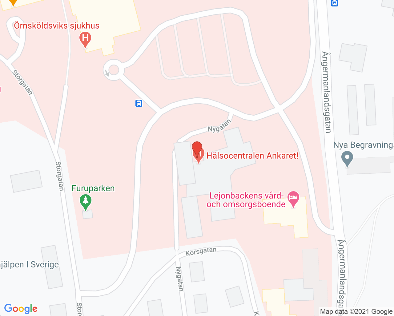 Karta till Cellprovtagning Ankaret