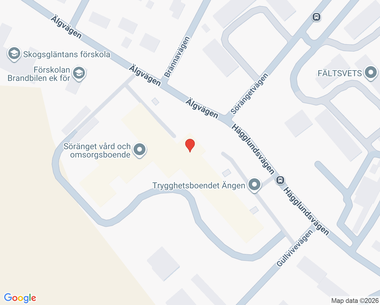 Karta till Cellprovtagning Gullänget
