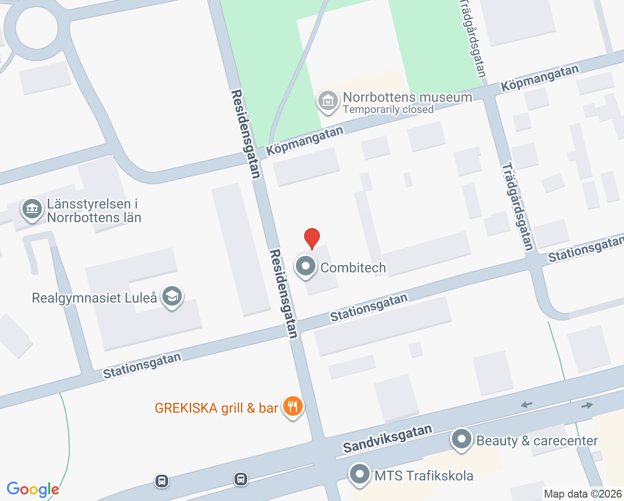 Karta till Barn- och ungdomspsykiatriska NPF-teamet