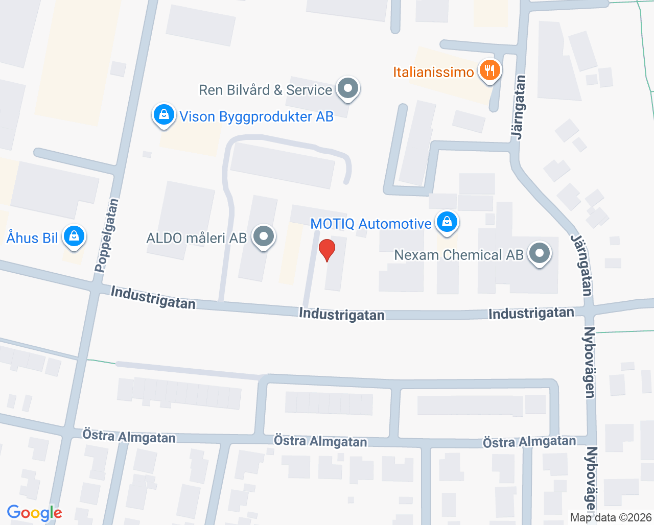 Karta till Ögonsjukdomar, LOL - läkare