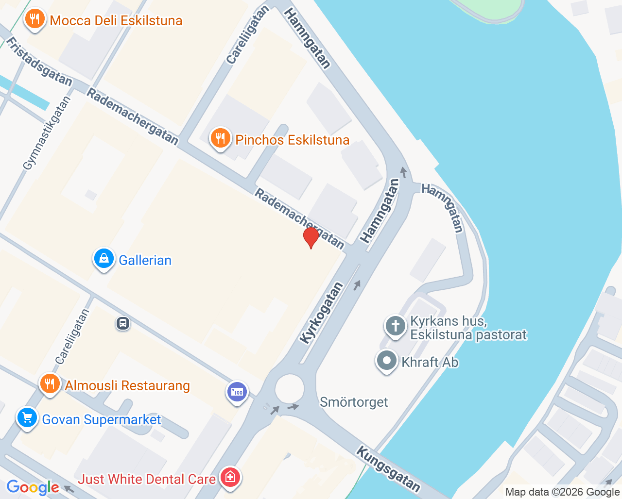 Karta till Joylife Eskilstuna