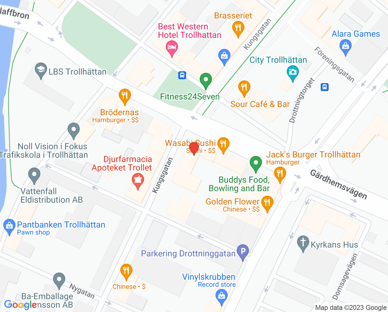 Karta till Finearts Dental Clinic