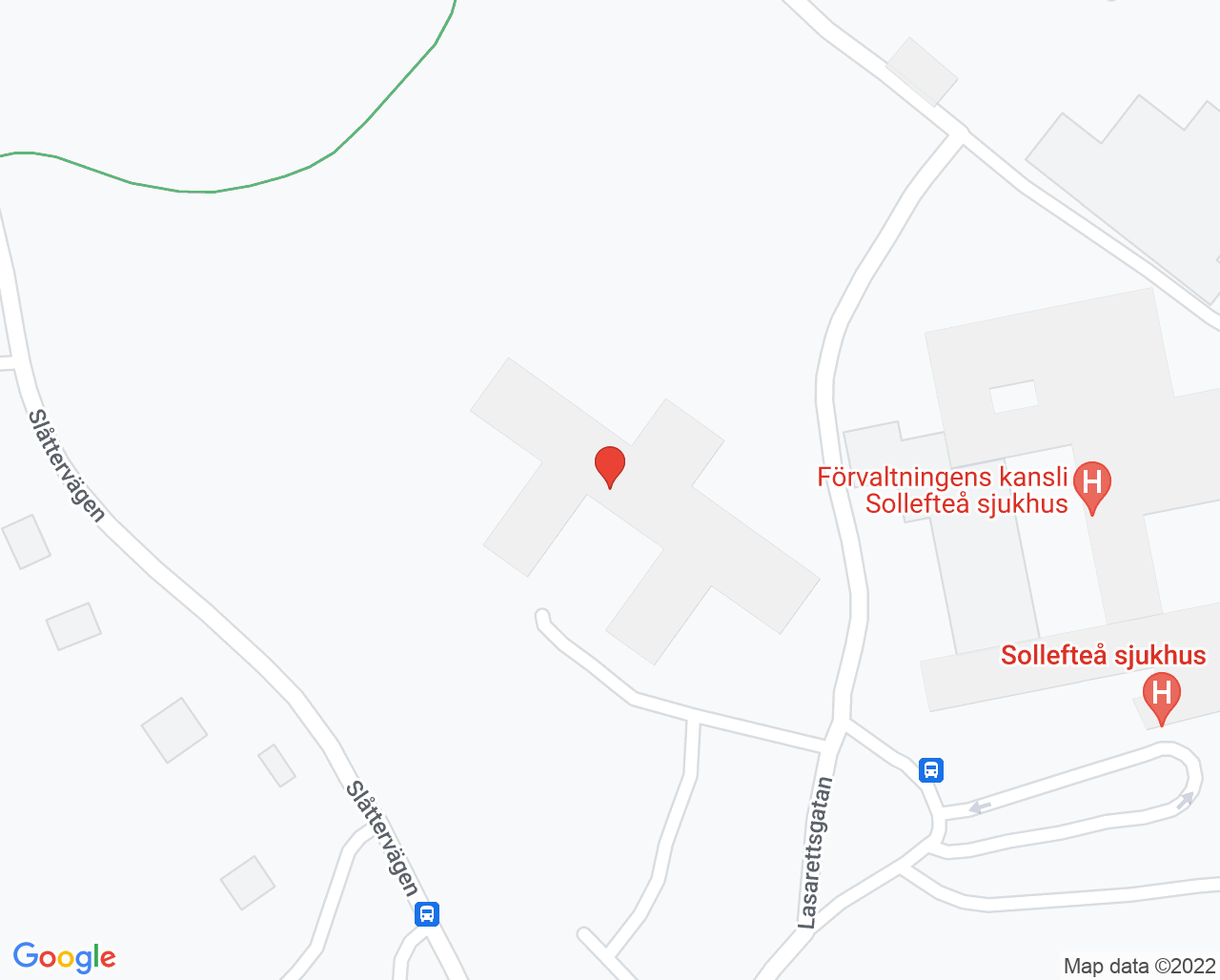 Karta till Specialistpsykiatriskt Omvårdnadsteam SPOT Sollefteå