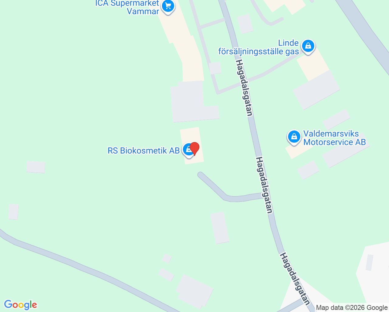 Karta till Folktandvården Valdemarsvik