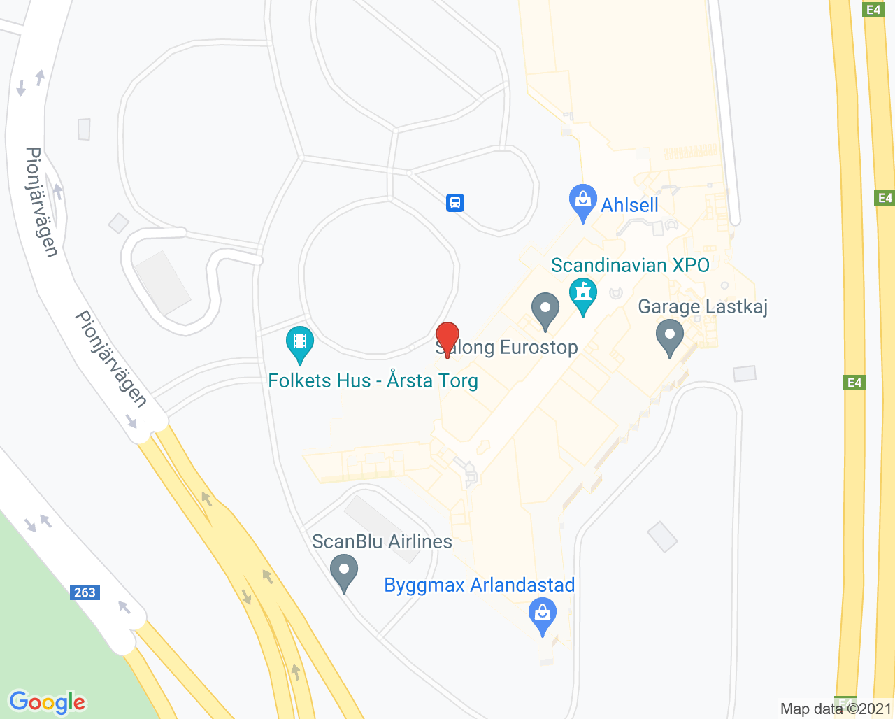Karta till Din Doktor i Märsta