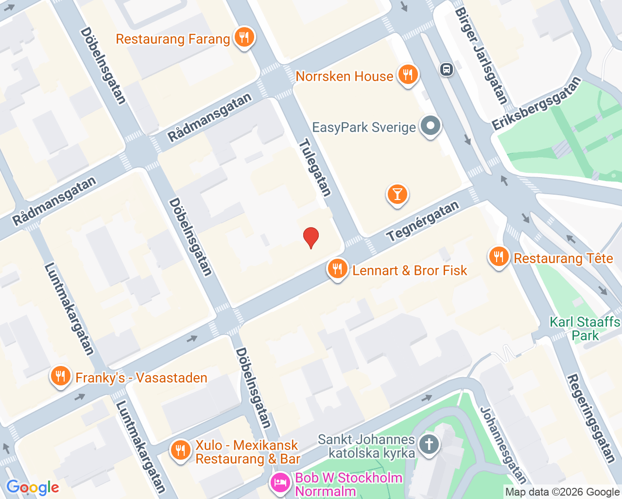 Karta till Eliva Clinic