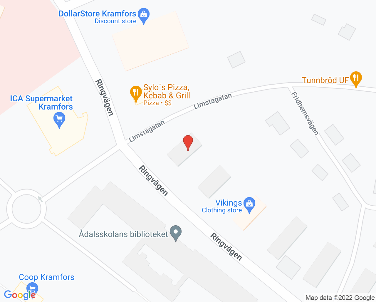 Karta till Smile Kramfors