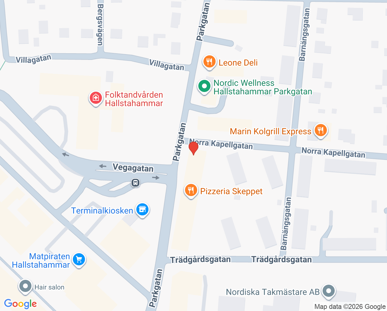Karta till RMK Dental, Hallstahammar