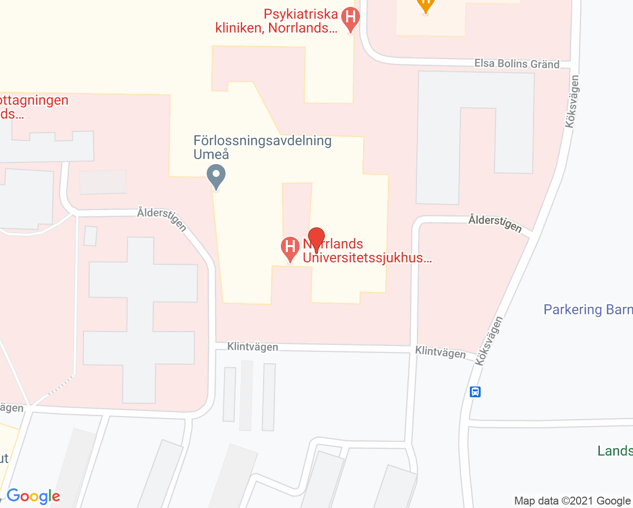 Karta till Strålbehandling
