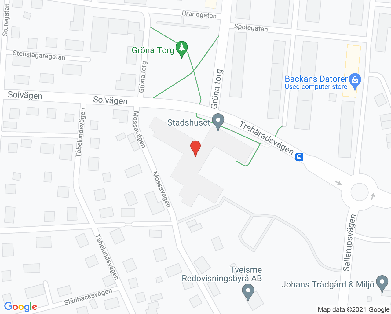 Karta till Ordinärt boende, Eslöv